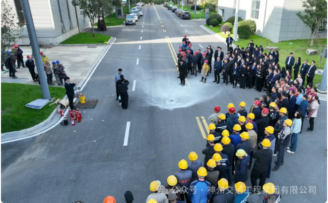 以實戰(zhàn)行動踐行 “全民消防、生命至上”——神州交通智慧園區(qū)消防演習(xí)圓滿落幕！